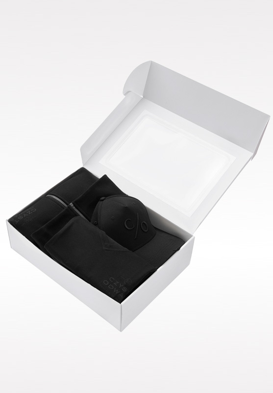 Home pol pm zestaw prezentowy czysta odwaga bluza t shirt i czapka z daszkiem czarny 60 1