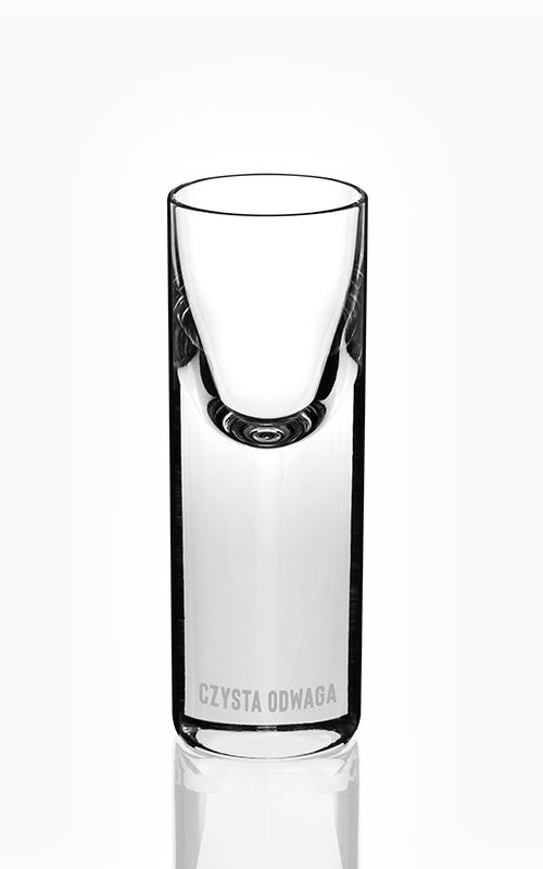 Home pol pm zestaw 2 kieliszkow do wodki czysta odwaga 30 ml 15 1